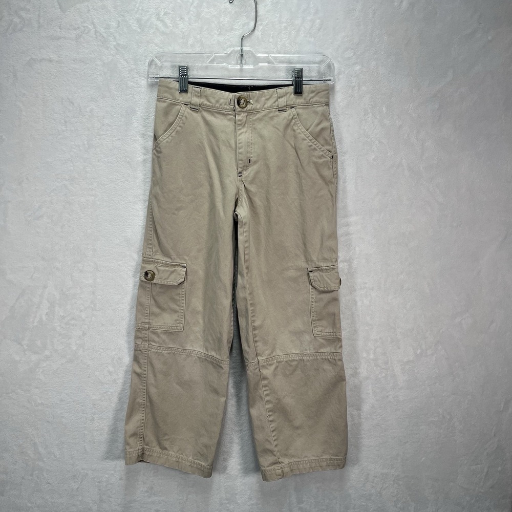 Gymboree Cargo Khaki Pants Boys 8 School Uniform Basics Outdoors